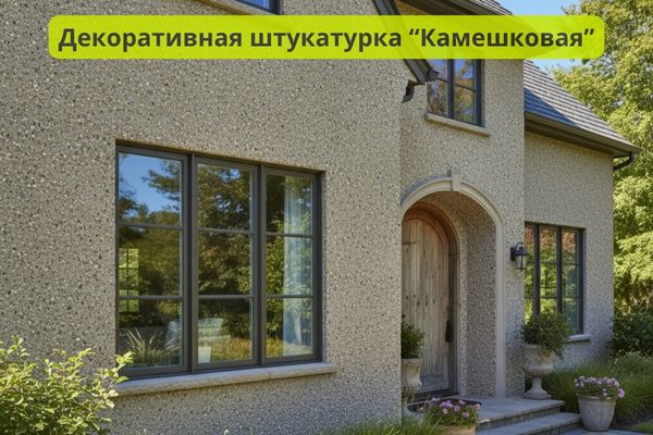 Штукатурка камешковая фото